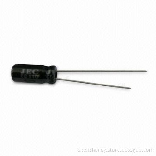 Electrolytic Capacitor in Standard Type with 6.3 to 450V Rated Voltage Range